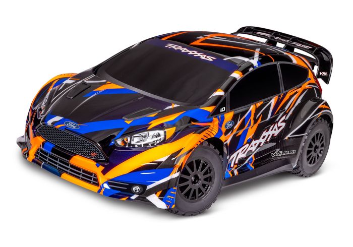 Traxxas Ford Fiesta ST Rally VXL - 74276-4-ORNG