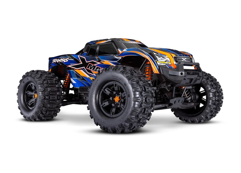 Traxxas X-Maxx 8s-Capable Brushless 4WD RTR Electric Monster Truck Belted - 77096-4-ORNG