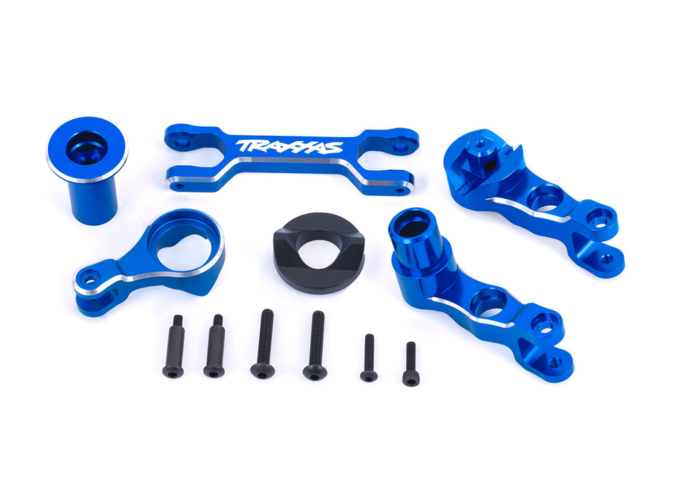STEERING BELLCRANKS ALUM BLUE X-MAXX - 7746-BLUE