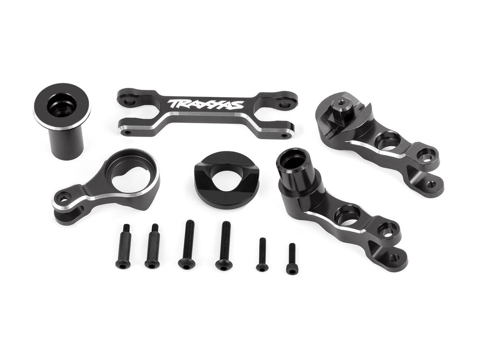 STEERING BELLCRANKS ALUM GRAY X-MAXX - 7746-GRAY