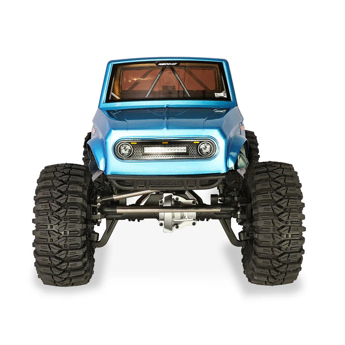 Redcat Ascent 1/10 Brushed Electric Rock Crawler (Blue) (2-Peice Body) - RER22768