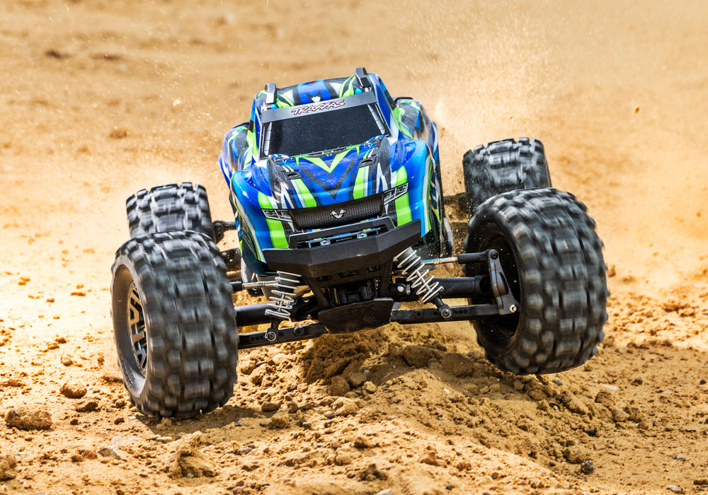 Traxxas Stampede 4x4 VXL Monster Truck (Green) - 90376-4-GRN