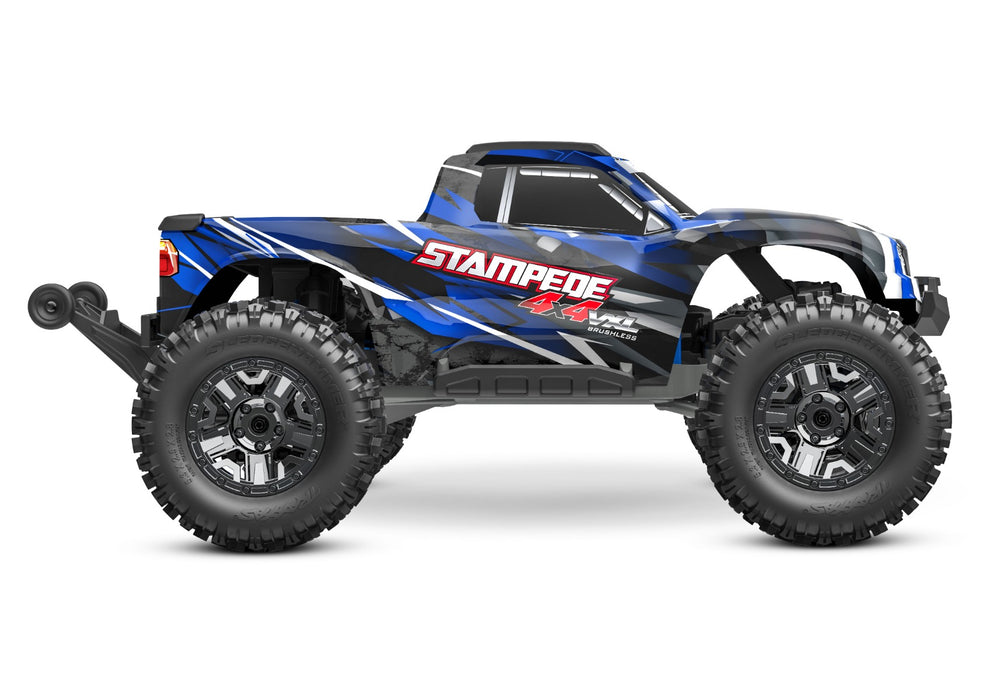 Traxxas Stampede 4x4 VXL Monster Truck (Blue) - 90376-4-BLUE