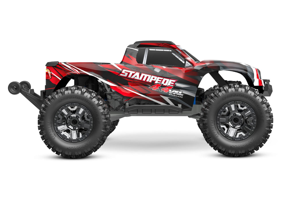 Traxxas Stampede 4x4 VXL Monster Truck (Red) - 90376-4-RED
