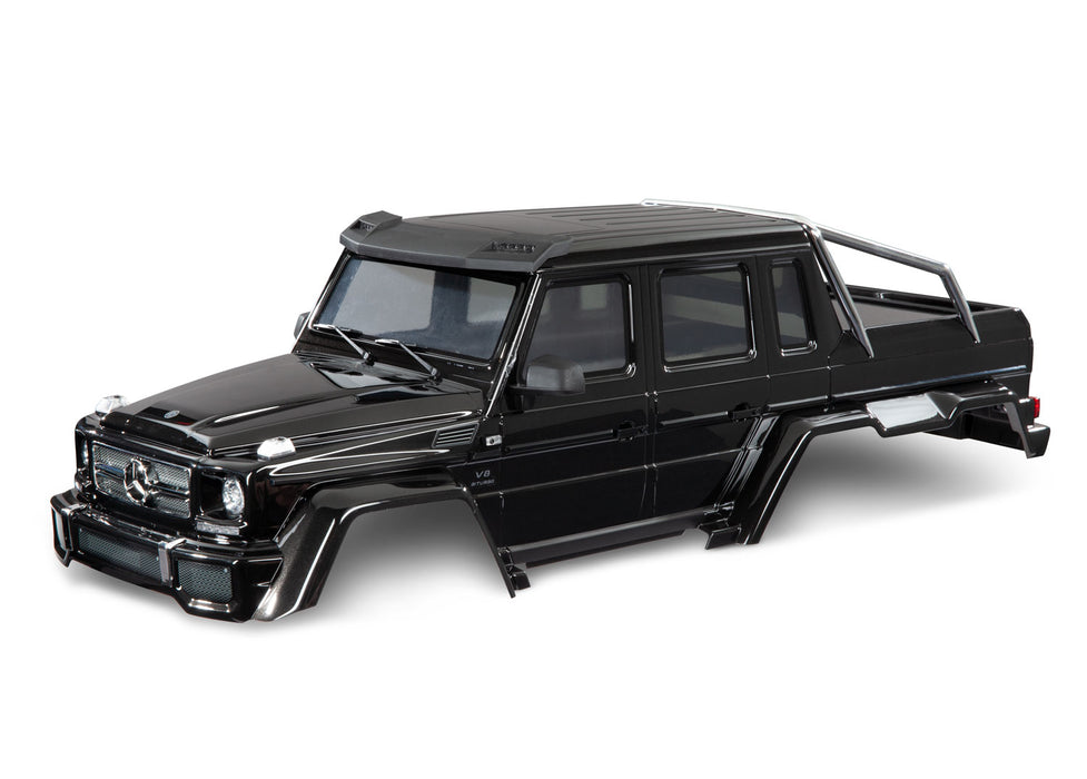 Traxxas TRX-6 Mercedes-Benz G 63 AMG 6x6 Clipless Body (Black) - 9129-BLK