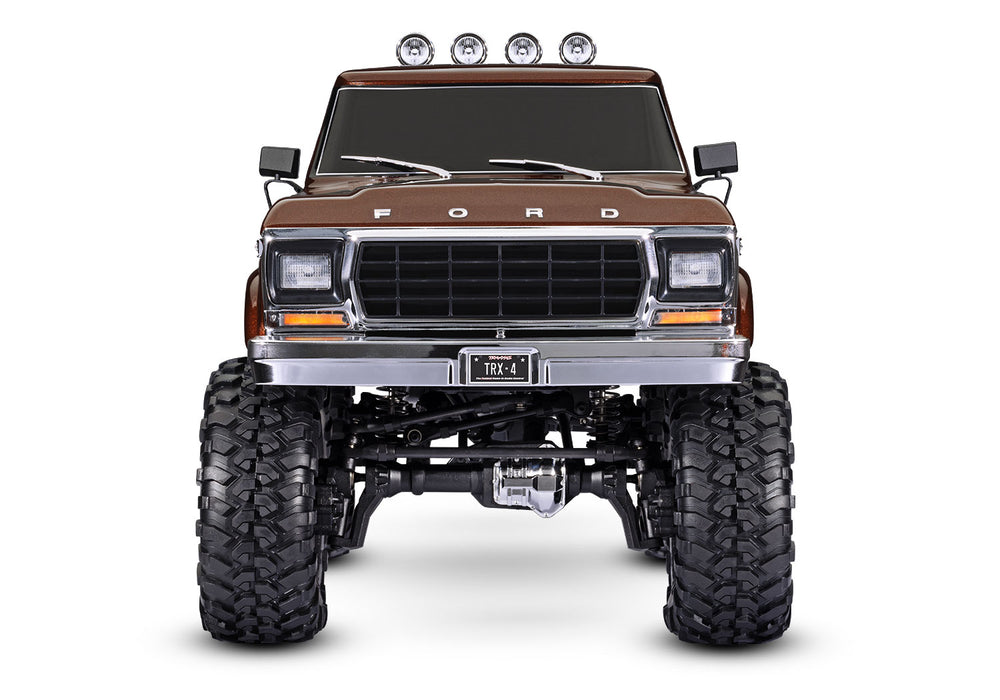 Traxxas TRX-4 1979 Ford F-150 High Trail Edition RTR 1/10 Scale and Trail Crawler (Brown) - 92046-4-BRWN