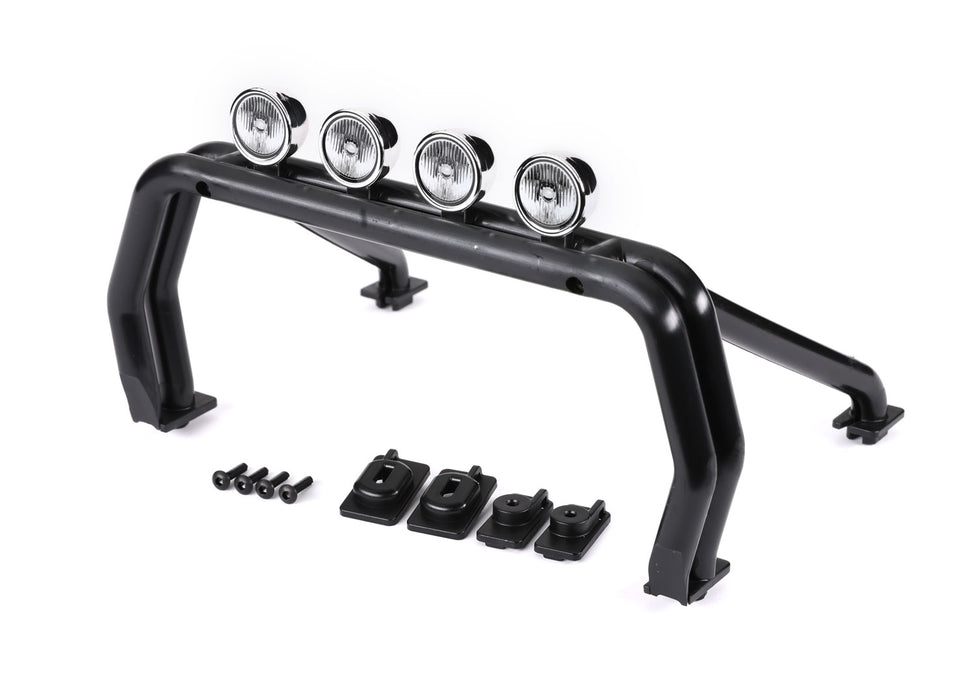 Traxxas TRX-4 ROLL BAR ASSM (BLK)/MOUNTS (L&R) - 9262R