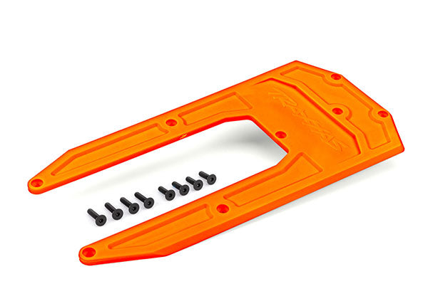 SLEDGE Chassis Skidplate (Orange) - 9623T