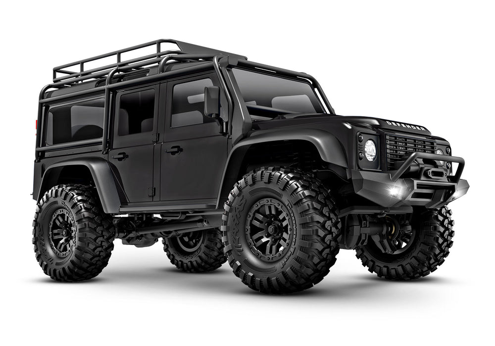 TRX-4M 1/18 Scale RTR Land Rover Defender (Black) - 97054-1-BLK