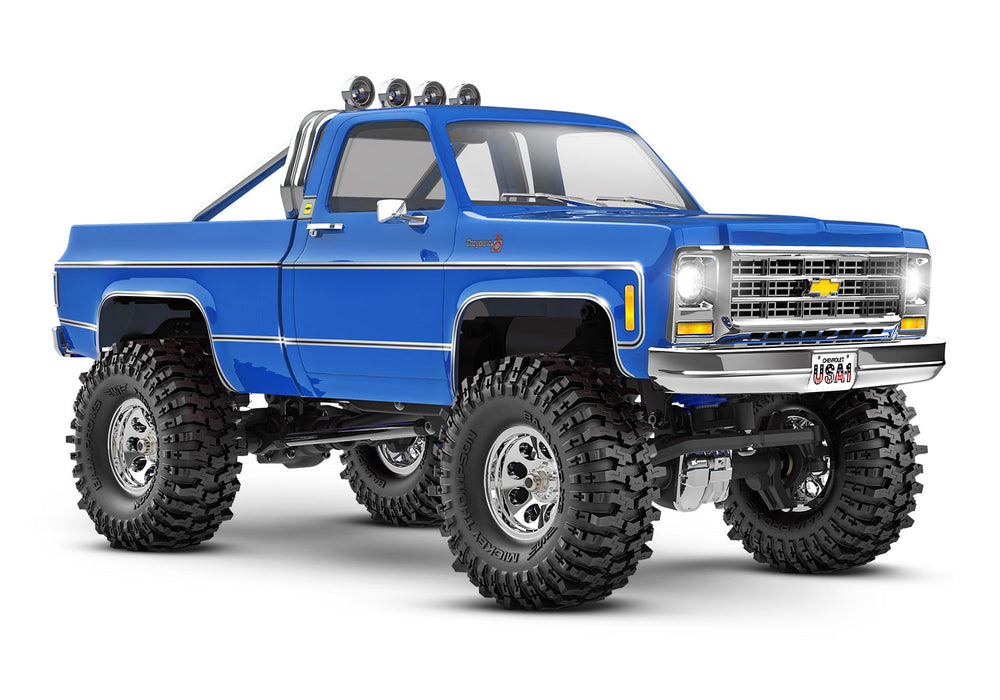 TRX-4M Chevrolet K10 High Trail Edition - 97064-1-BLUE