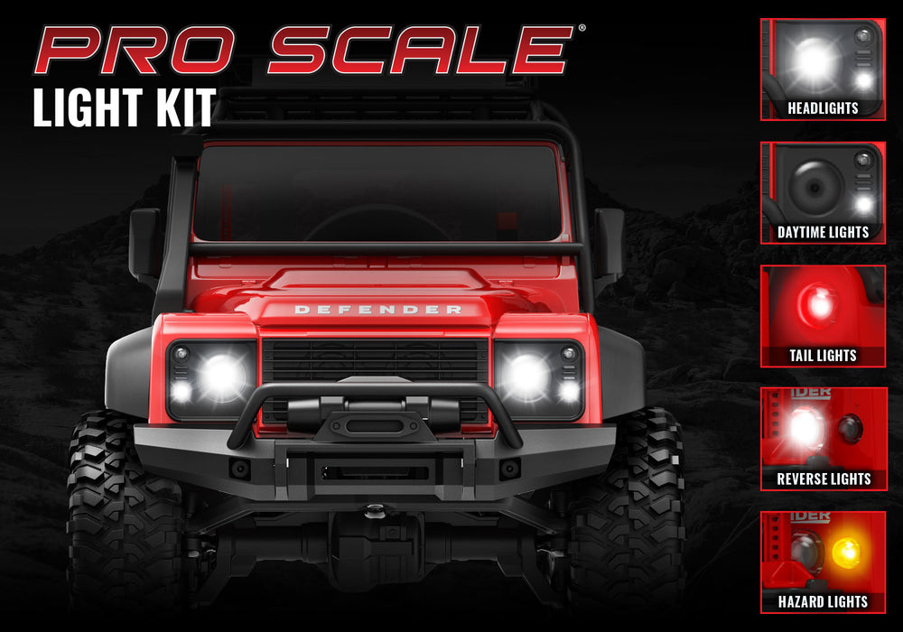 Traxxas TRX-4M Land Rover Defender Pro Scale Light Set - 9784
