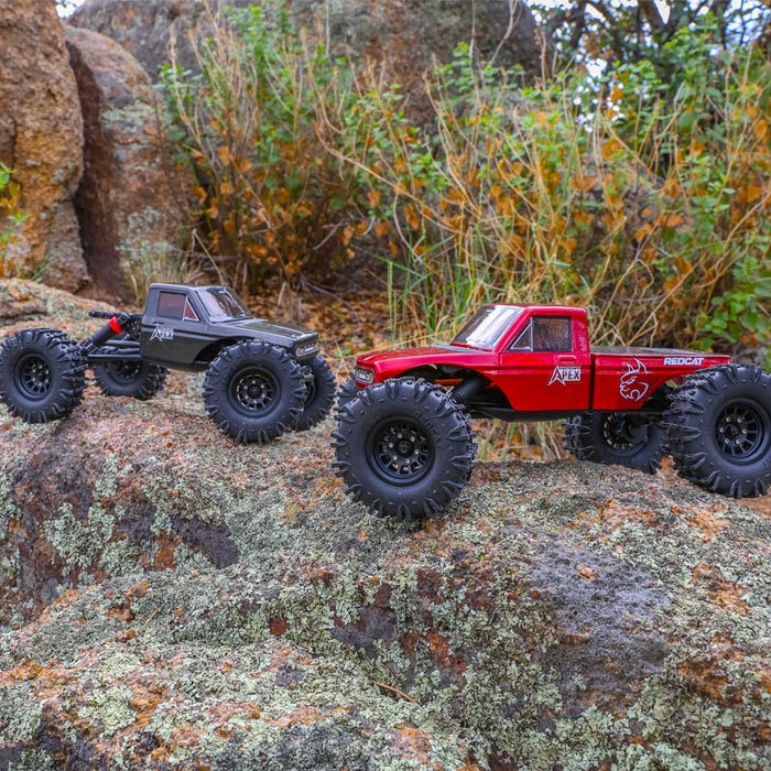 Redcat Ascent-18 APEX 1/18 Brushless 4WD RTR Rock Crawler (Metallic Red) - RER42219