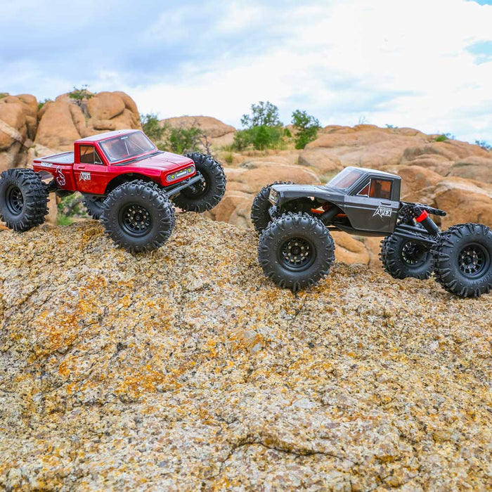 Redcat Ascent-18 APEX 1/18 Brushless 4WD RTR Rock Crawler (Dark Metallic Gray) - RER42222