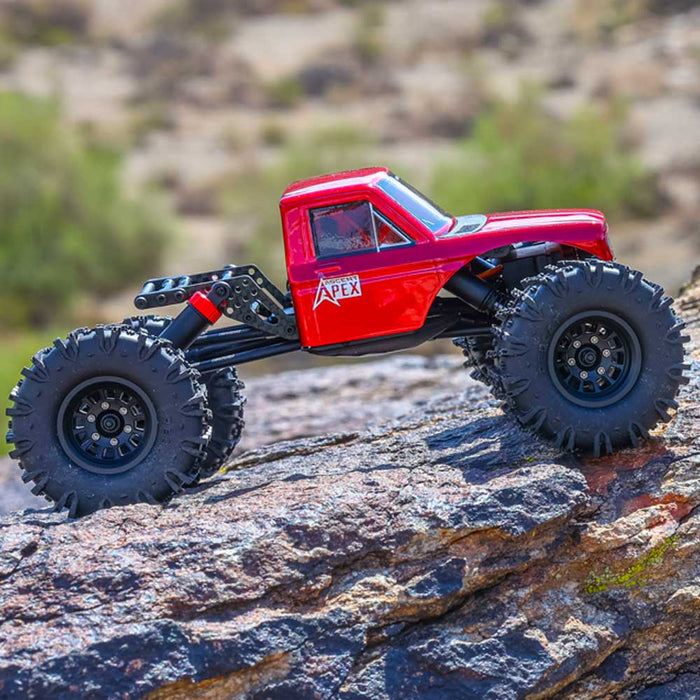 Redcat Ascent-18 APEX 1/18 Brushless 4WD RTR Rock Crawler (Metallic Red) - RER42219
