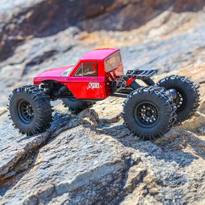 Redcat Ascent-18 APEX 1/18 Brushless 4WD RTR Rock Crawler (Metallic Red) - RER42219