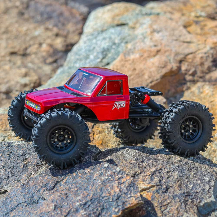 Redcat Ascent-18 APEX 1/18 Brushless 4WD RTR Rock Crawler (Metallic Red) - RER42219