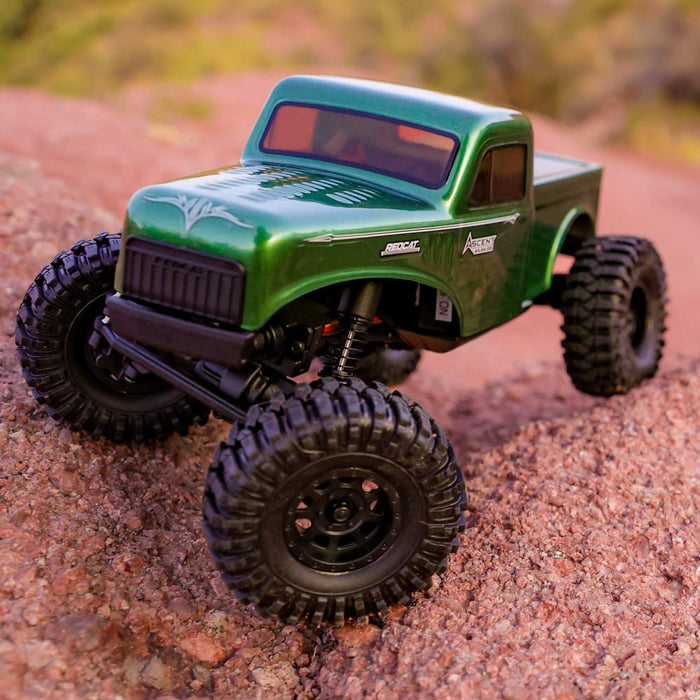 Redcat Ascent-18 Brushless 1/18 4WD RTR Rock Crawler (Forest Green) - RER39150
