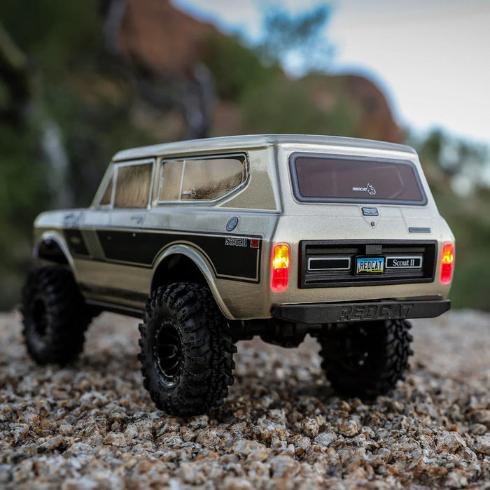 Redcat Ascent-18 International Scout II Brushless 1/18 4WD Rock Crawler (Gold Dust) - RER39152