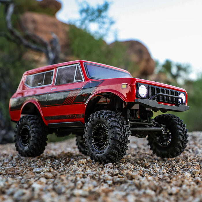 Redcat Ascent-18 International Scout II Brushless 1/18 4WD Rock Crawler (Red) - RER39153