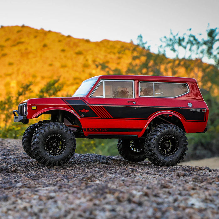 Redcat Ascent-18 International Scout II Brushless 1/18 4WD Rock Crawler (Red) - RER39153