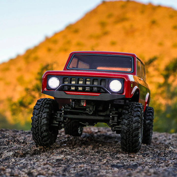 Redcat Ascent-18 International Scout II Brushless 1/18 4WD Rock Crawler (Red) - RER39153