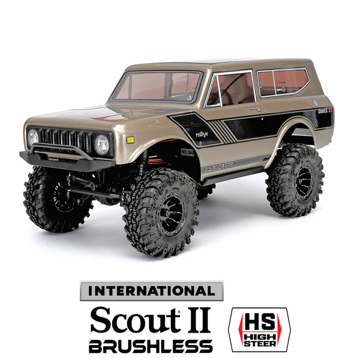 Redcat Ascent-18 International Scout II Brushless 1/18 4WD Rock Crawler (Gold Dust) - RER39152