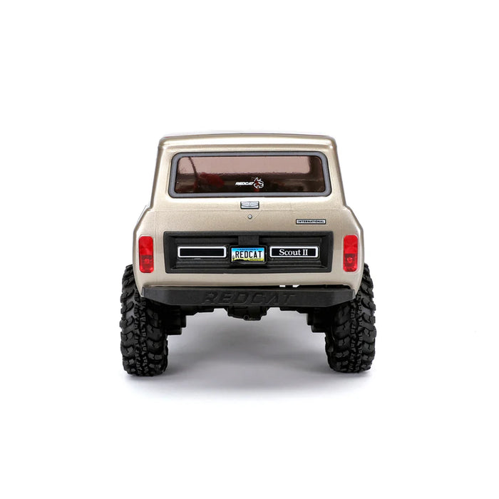 Redcat Ascent-18 International Scout II Brushless 1/18 4WD Rock Crawler (Gold Dust) - RER39152
