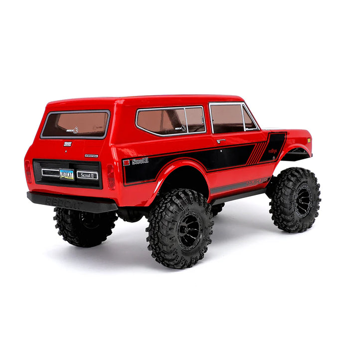 Redcat Ascent-18 International Scout II Brushless 1/18 4WD Rock Crawler (Red) - RER39153