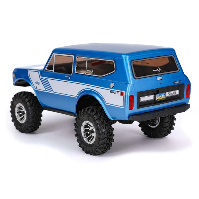 REDCAT ASCENT-18 INTERNATIONAL SCOUT II - 1:18 BRUSHED ELECTRIC ROCK CRAWLER - BLUE - RER37863