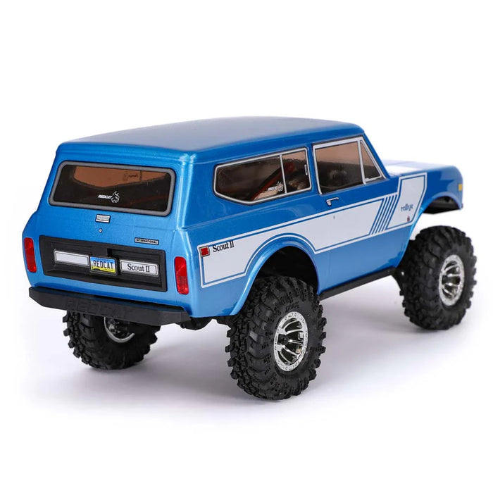 REDCAT ASCENT-18 INTERNATIONAL SCOUT II - 1:18 BRUSHED ELECTRIC ROCK CRAWLER - BLUE - RER37863