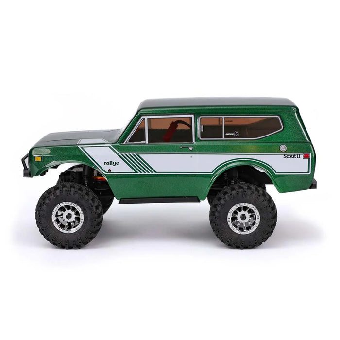 REDCAT ASCENT-18 INTERNATIONAL SCOUT II - 1:18 BRUSHED ELECTRIC ROCK CRAWLER - GREEN - RER37865