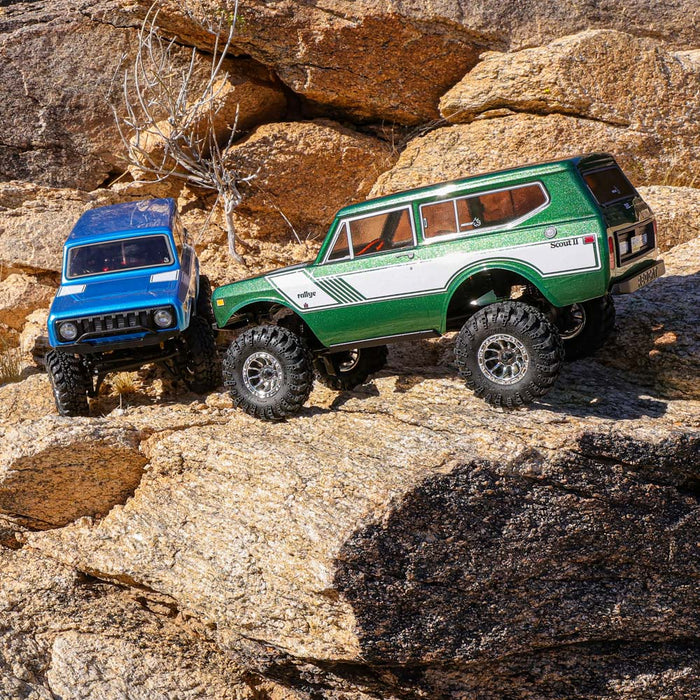 REDCAT ASCENT-18 INTERNATIONAL SCOUT II - 1:18 BRUSHED ELECTRIC ROCK CRAWLER - GREEN - RER37865