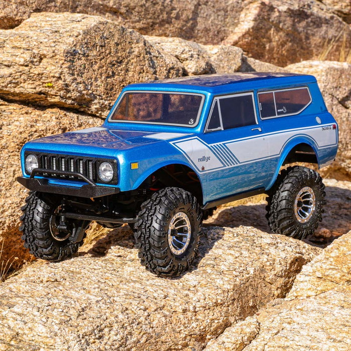 REDCAT ASCENT-18 INTERNATIONAL SCOUT II - 1:18 BRUSHED ELECTRIC ROCK CRAWLER - BLUE - RER37863