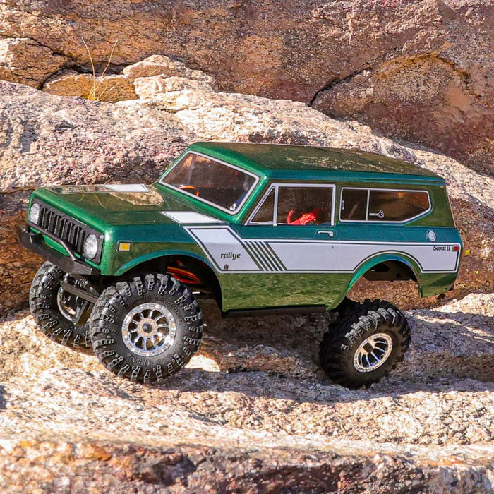 REDCAT ASCENT-18 INTERNATIONAL SCOUT II - 1:18 BRUSHED ELECTRIC ROCK CRAWLER - GREEN - RER37865