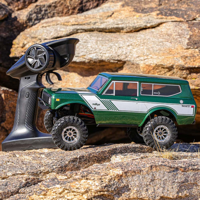 REDCAT ASCENT-18 INTERNATIONAL SCOUT II - 1:18 BRUSHED ELECTRIC ROCK CRAWLER - GREEN - RER37865