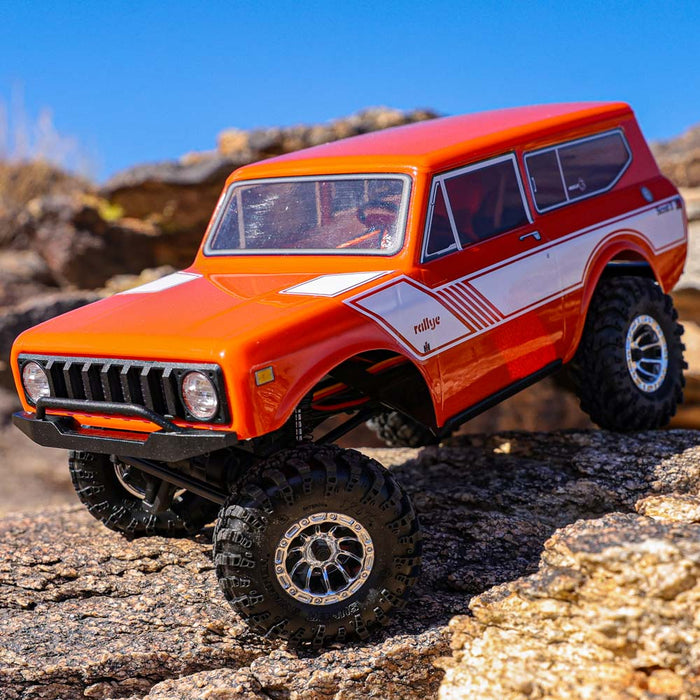 REDCAT ASCENT-18 INTERNATIONAL SCOUT II - 1:18 BRUSHED ELECTRIC ROCK CRAWLER - ORANGE - RER37864