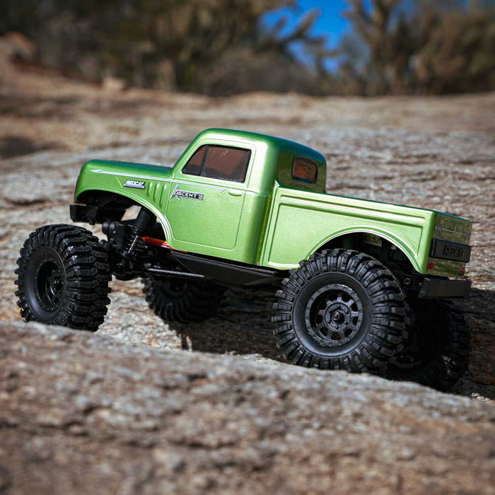 Redcat Ascent-18 High Steer 1/18 4WD Rock Crawler (Mint Green) - RER43483