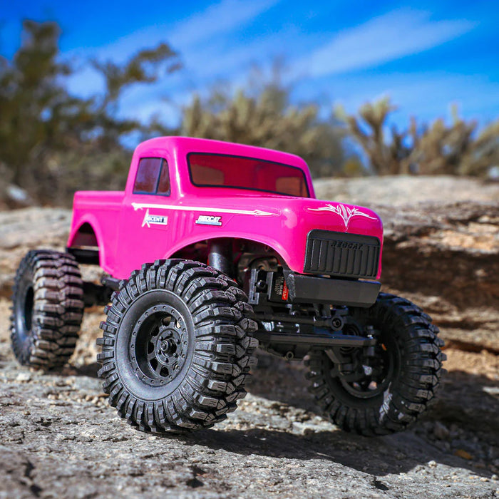 Redcat Ascent-18 High Steer 1/18 4WD Rock Crawler (Pink) - RER43484