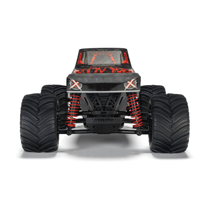 Arrma QUAKE GROM 4X4 Small Scale Monster Truck RTR with Battery & Charger (Red) - ARA2137T1