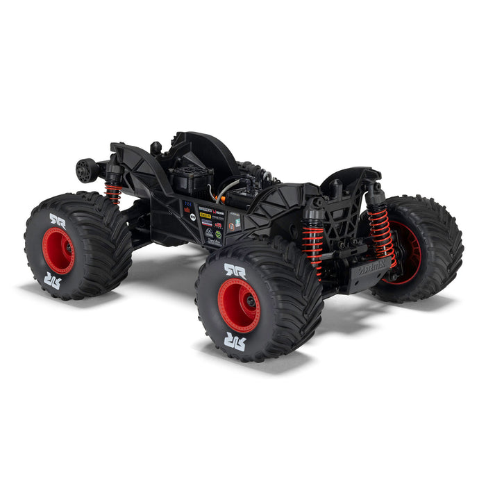 Arrma QUAKE GROM 4X4 Small Scale Monster Truck RTR with Battery & Charger (Red) - ARA2137T1