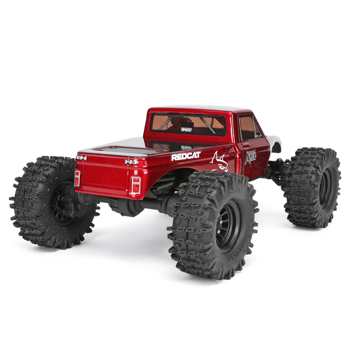 Redcat Ascent-18 APEX 1/18 Brushless 4WD RTR Rock Crawler (Metallic Red) - RER42219