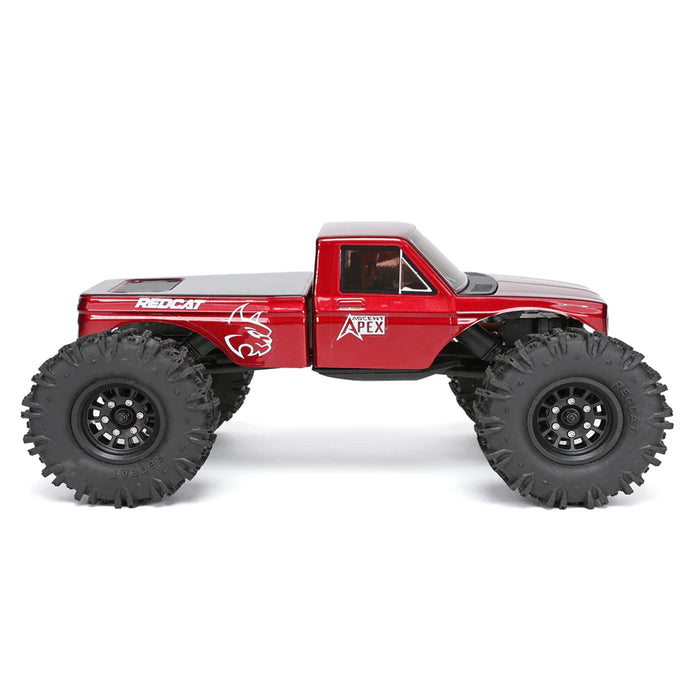 Redcat Ascent-18 APEX 1/18 Brushless 4WD RTR Rock Crawler (Metallic Red) - RER42219