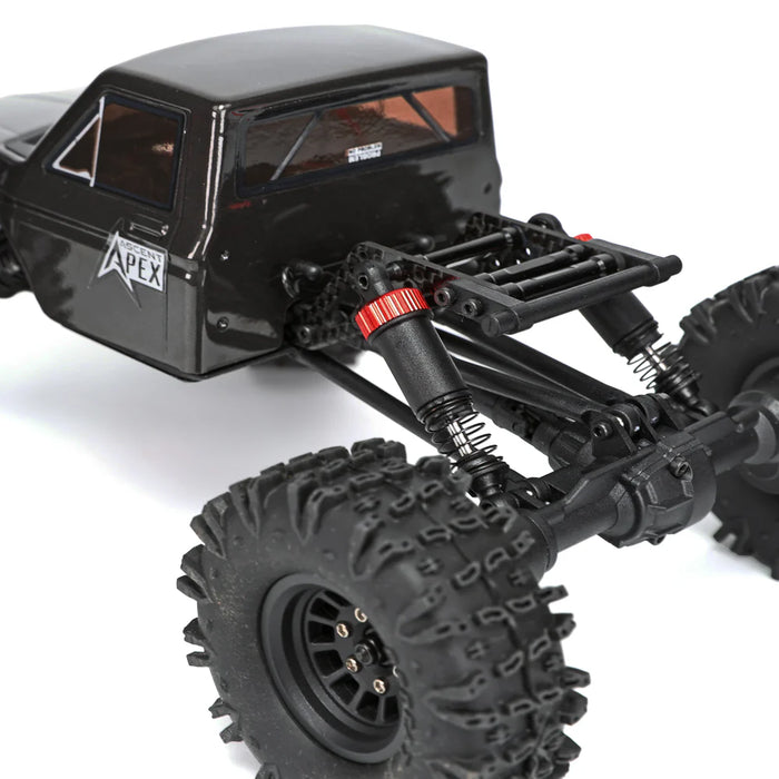 Redcat Ascent-18 APEX 1/18 Brushless 4WD RTR Rock Crawler (Dark Metallic Gray) - RER42222