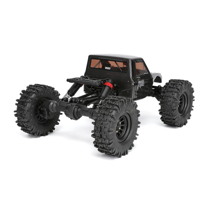 Redcat Ascent-18 APEX 1/18 Brushless 4WD RTR Rock Crawler (Dark Metallic Gray) - RER42222