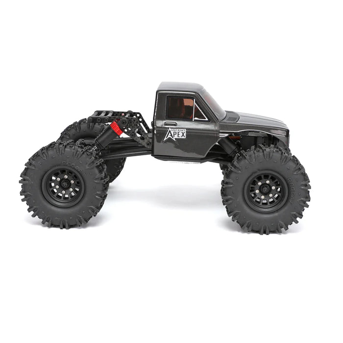 Redcat Ascent-18 APEX 1/18 Brushless 4WD RTR Rock Crawler (Dark Metallic Gray) - RER42222