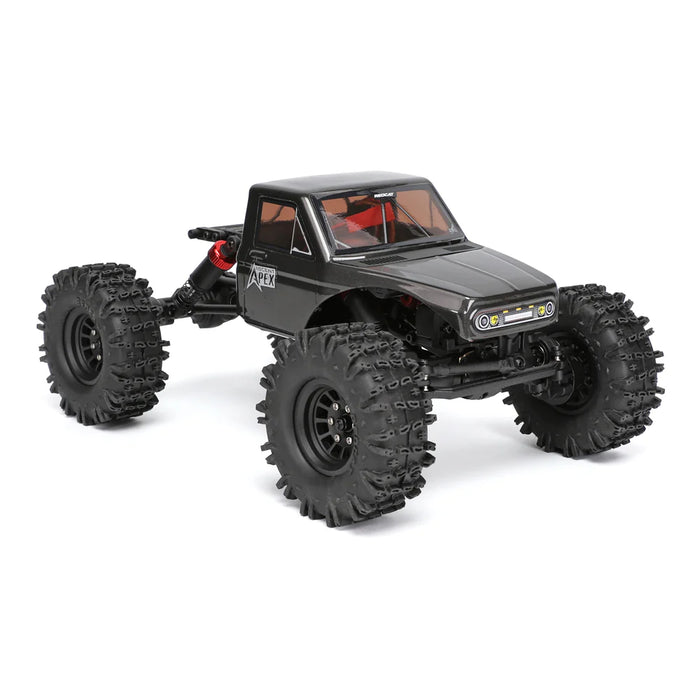 Redcat Ascent-18 APEX 1/18 Brushless 4WD RTR Rock Crawler (Dark Metallic Gray) - RER42222