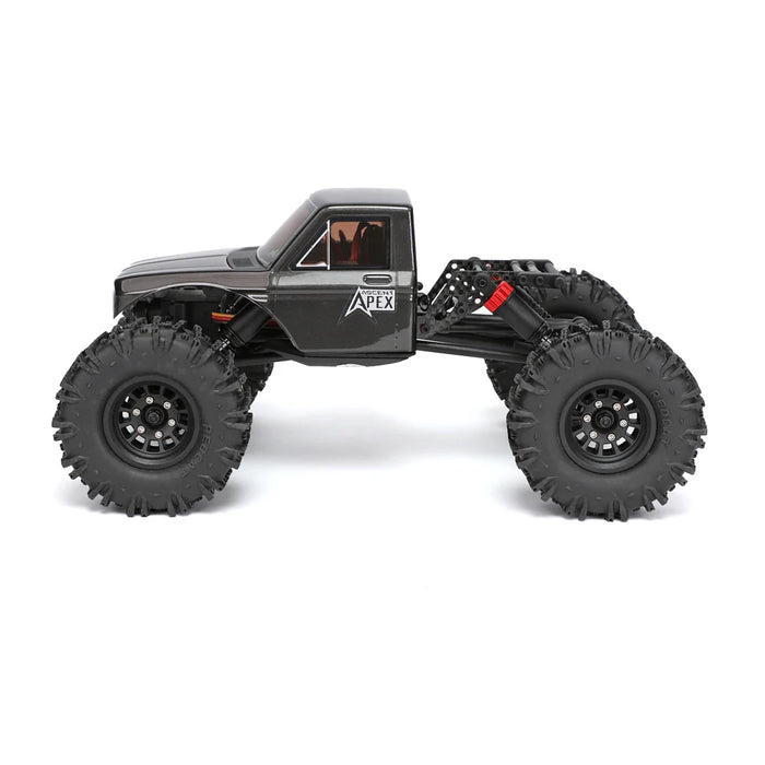 Redcat Ascent-18 APEX 1/18 Brushless 4WD RTR Rock Crawler (Dark Metallic Gray) - RER42222