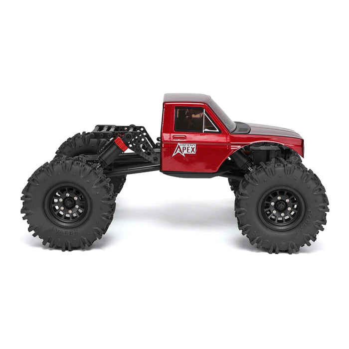 Redcat Ascent-18 APEX 1/18 Brushless 4WD RTR Rock Crawler (Metallic Red) - RER42219