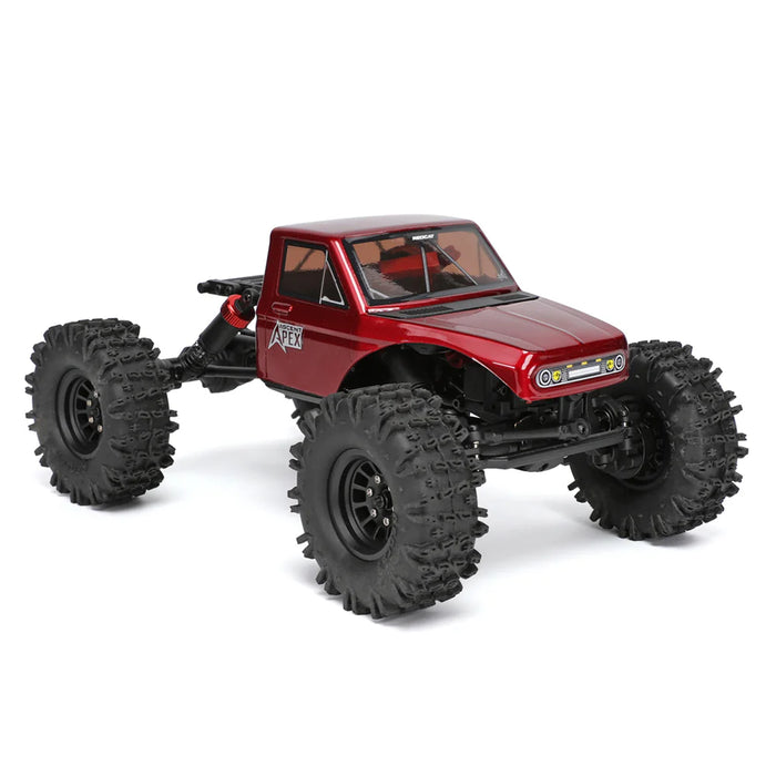 Redcat Ascent-18 APEX 1/18 Brushless 4WD RTR Rock Crawler (Metallic Red) - RER42219