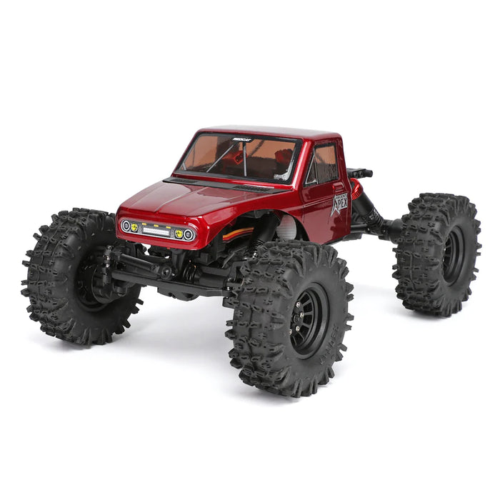 Redcat Ascent-18 APEX 1/18 Brushless 4WD RTR Rock Crawler (Metallic Red) - RER42219
